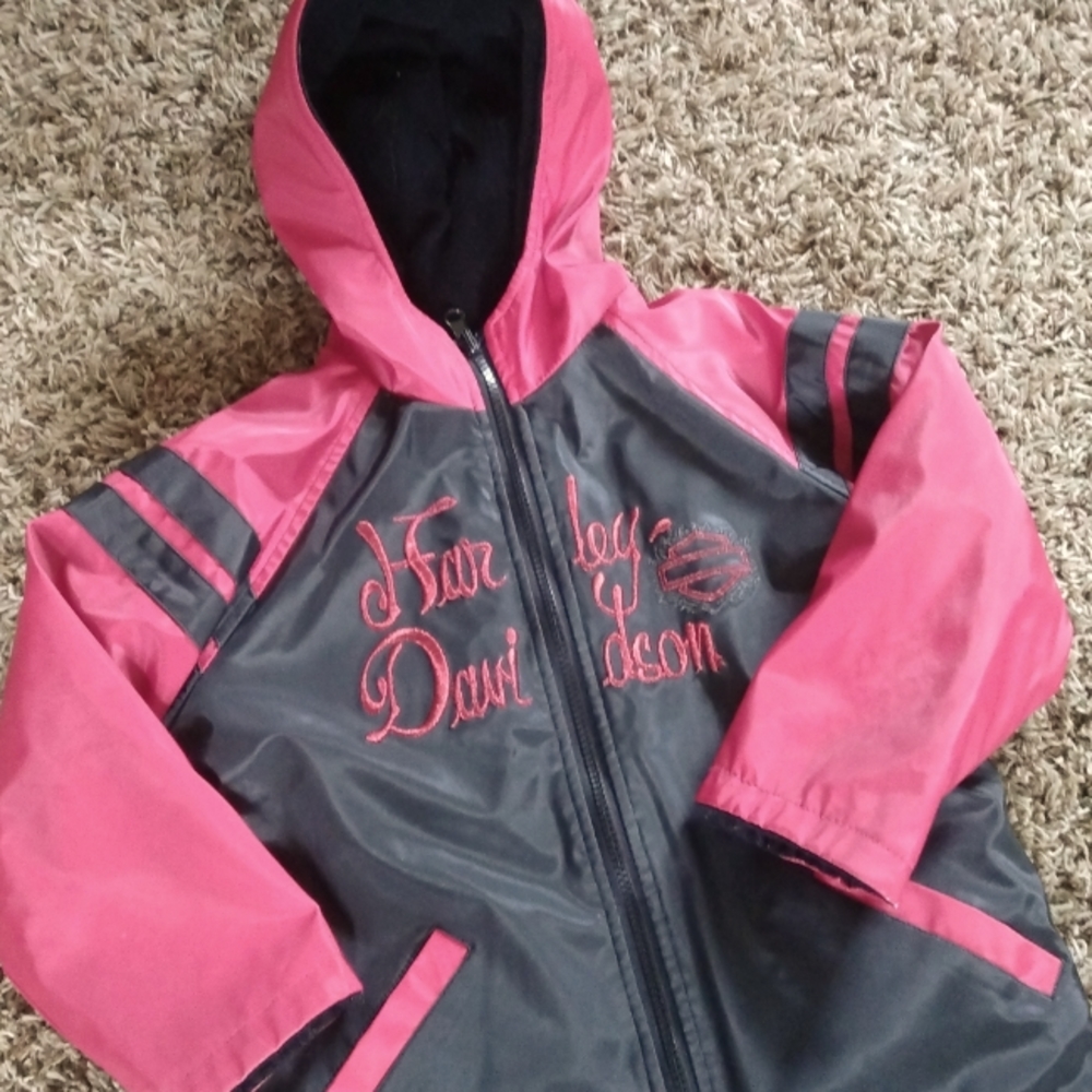 Kids Harley Davidson Raincoat